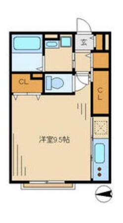 ミストグラスの物件間取画像